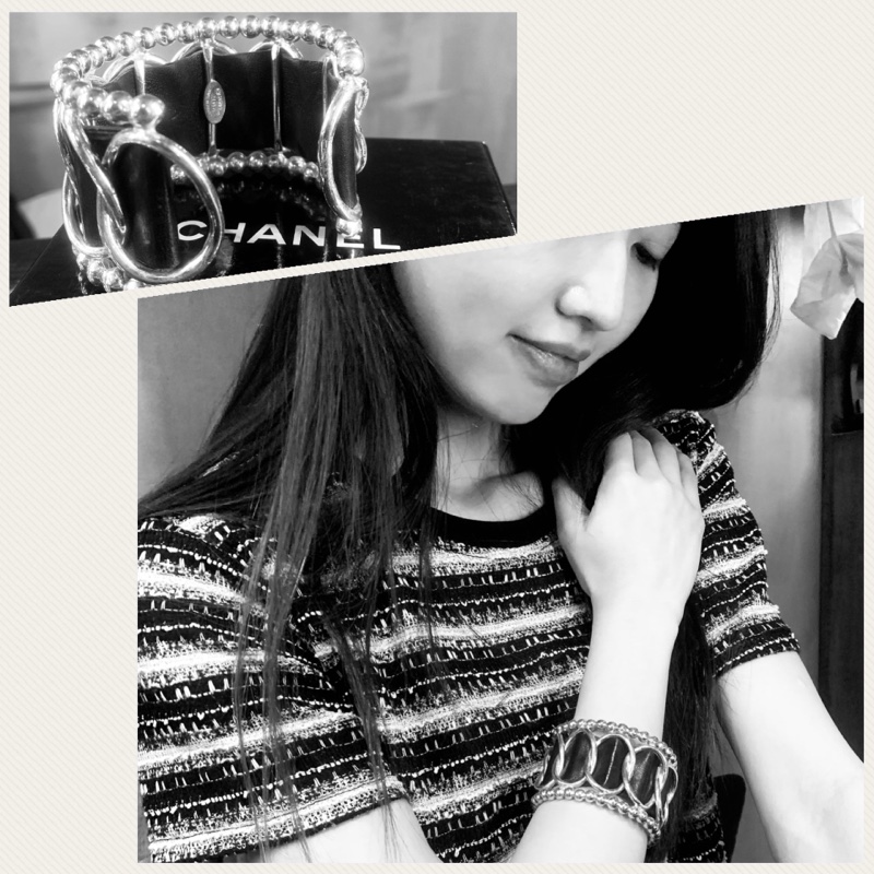 香奈兒極罕中古皇冠手鐲 Chanel Vintage Bracelet In 24k Gold-Plate-5