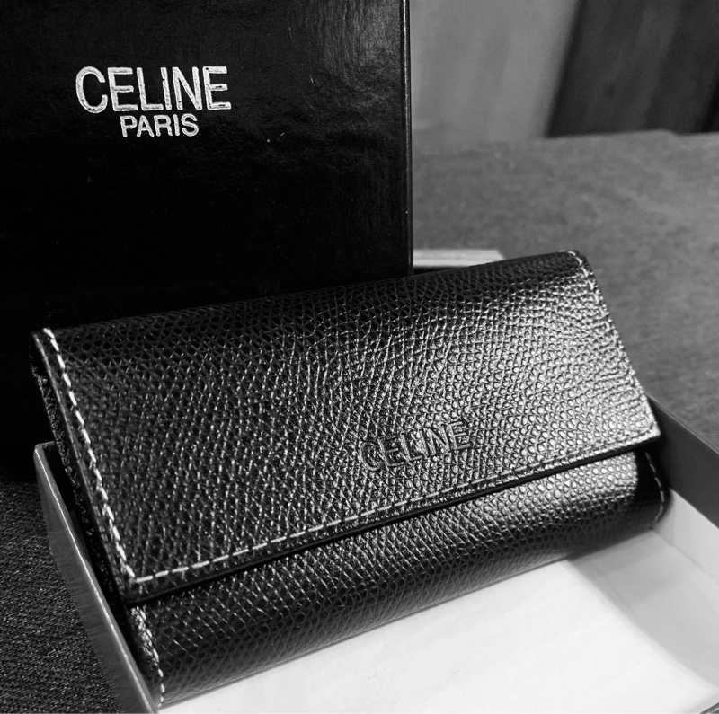 Celine key Bag In Navy 瑟琳深藍鎖匙包-5