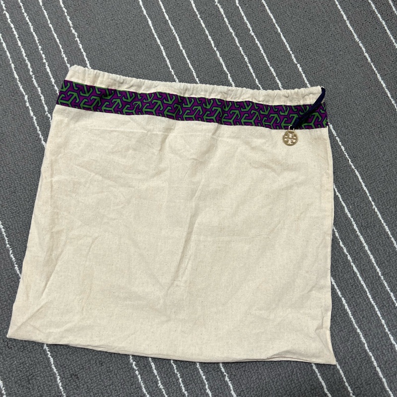 Tory Burch 老花咖色水桶包-19