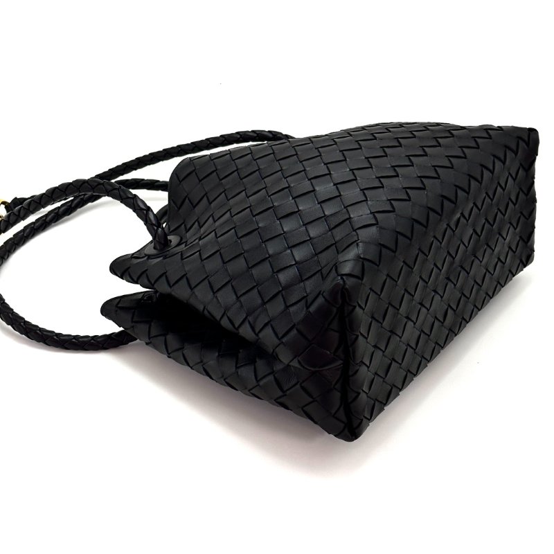 BV Andiamo黑金羊皮手提肩背斜背包30*25*12 99新配件塵袋-2