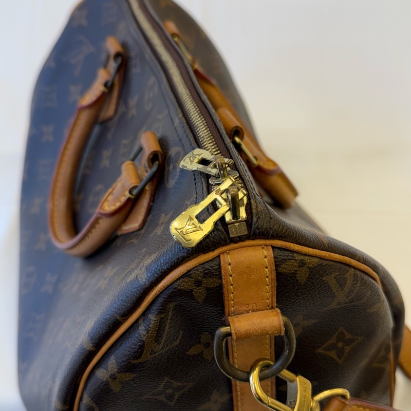 LOUIS VUITTON 路易威登 波士頓30 LV #想買便宜趁現在 粗用也不心疼-9