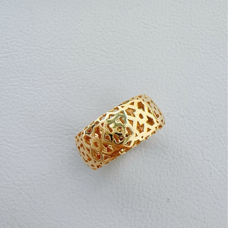 Tiffany蒂芙尼 Paloma's Marrakesh系列 超級限量版18K金鳥巢戒指,尺寸50碼-5