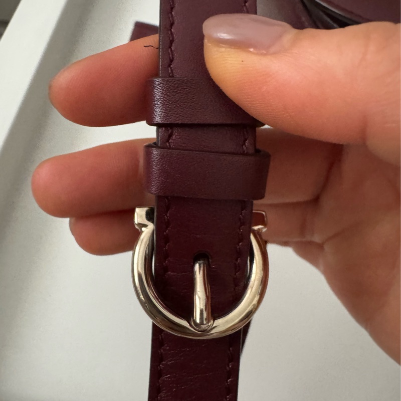 Salvatore Ferragamo 肩背包 Gancini系列-13