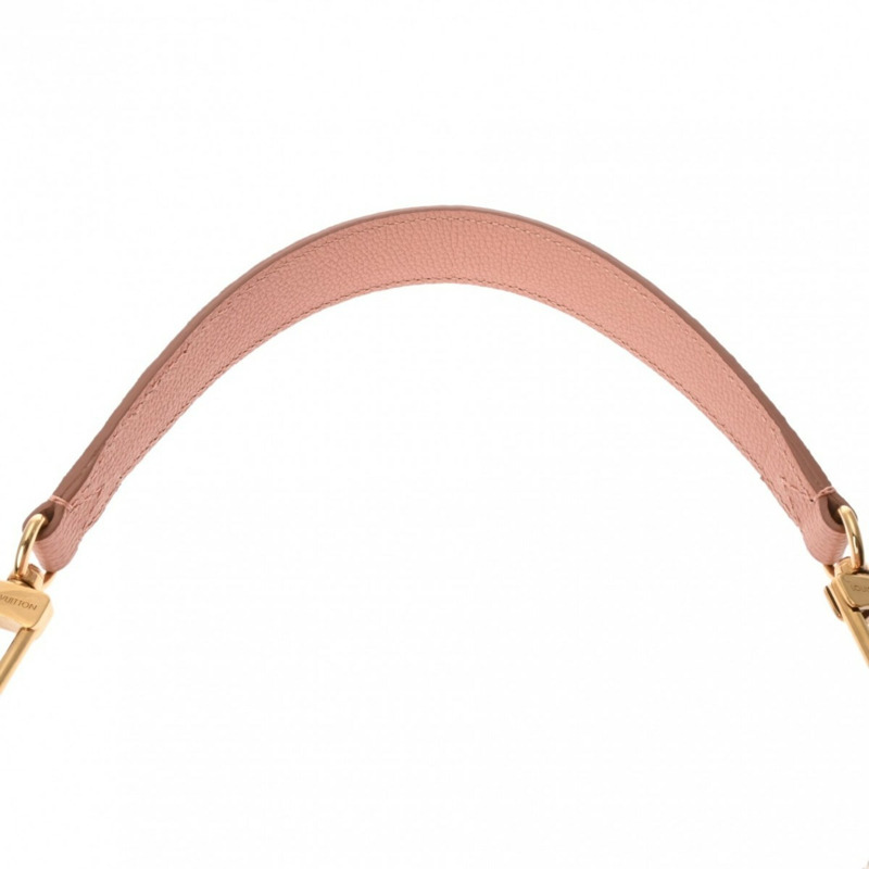 路易威登 (LOUIS VUITTON) Monogram Empreinte Bagatelle Rose Trianon Cream M46301 女士真皮單肩包 A 級二手 Ginzo-4