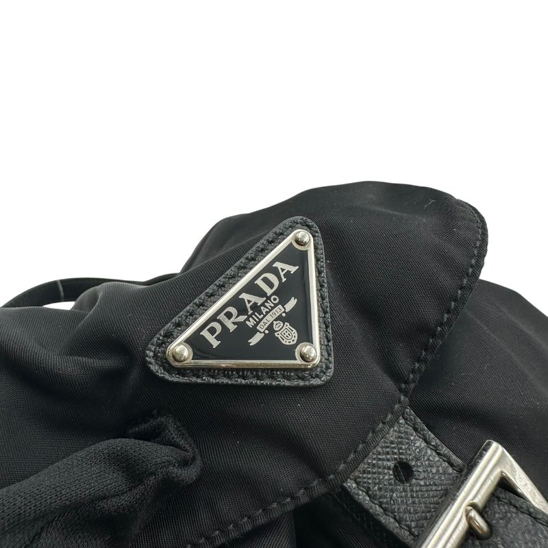 【美收精品】PRADA黑色後背包 C-506【隔月月中將轉賣至日本 上架期限30天】-8