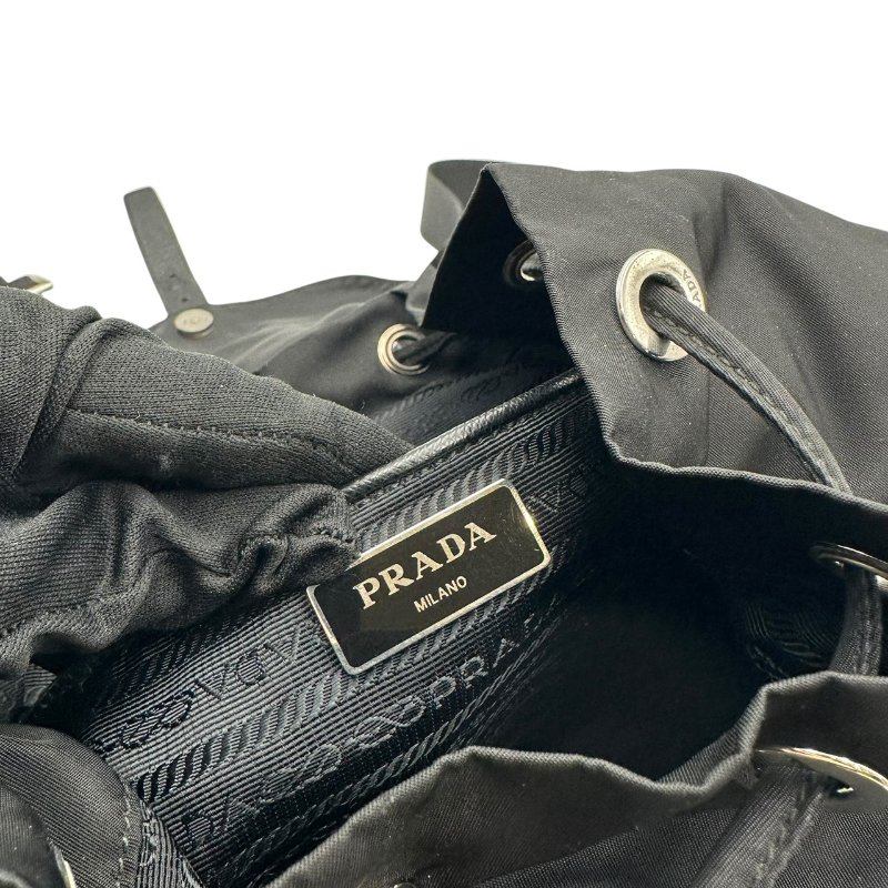 【美收精品】PRADA黑色後背包 C-506【隔月月中將轉賣至日本 上架期限30天】-12