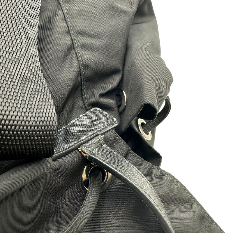【美收精品】PRADA黑色後背包 C-506【隔月月中將轉賣至日本 上架期限30天】-14