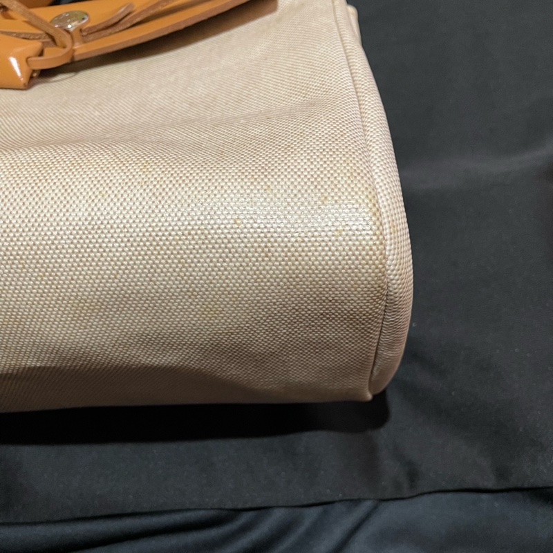 Hermès Herbag31愛馬仕後背包 口B刻 銀扣駝棕色-8