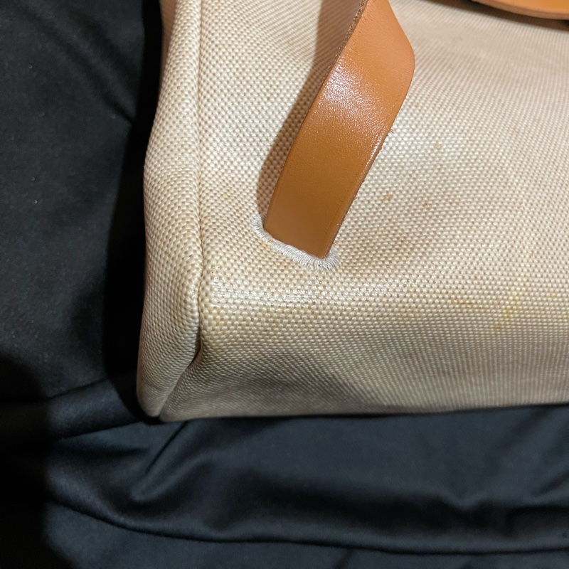 Hermès Herbag31愛馬仕後背包 口B刻 銀扣駝棕色-41