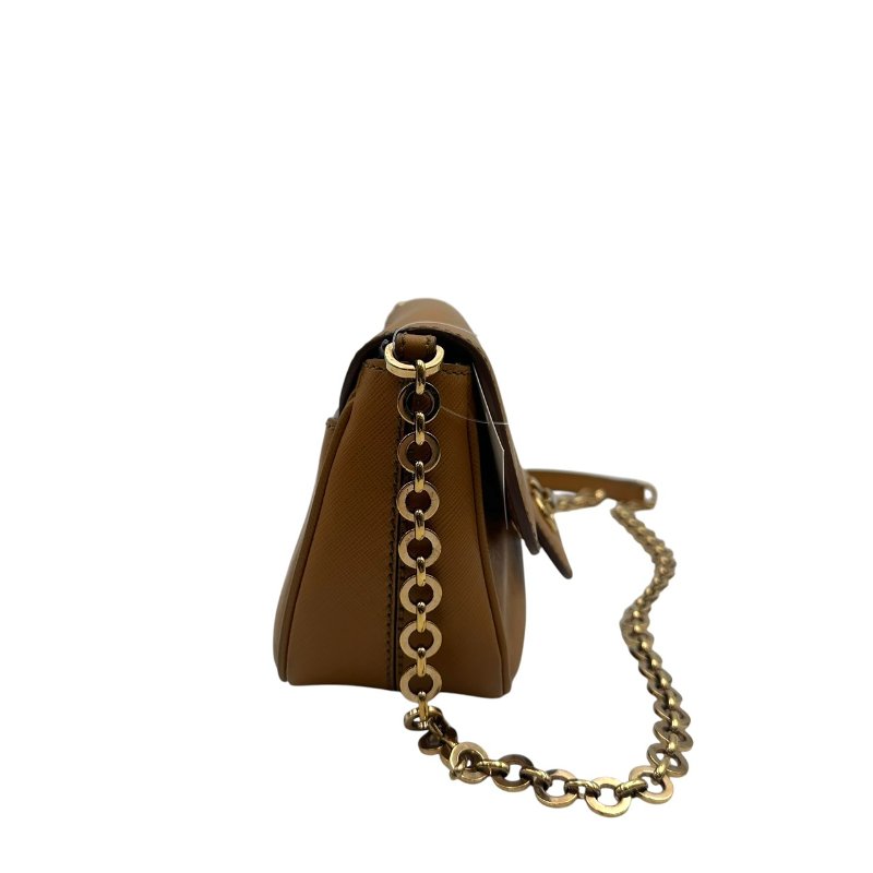 【美收精品】Ferragamo 黃色皮革肩背包C-508【隔月月中將轉賣至日本 上架期限30天】-3
