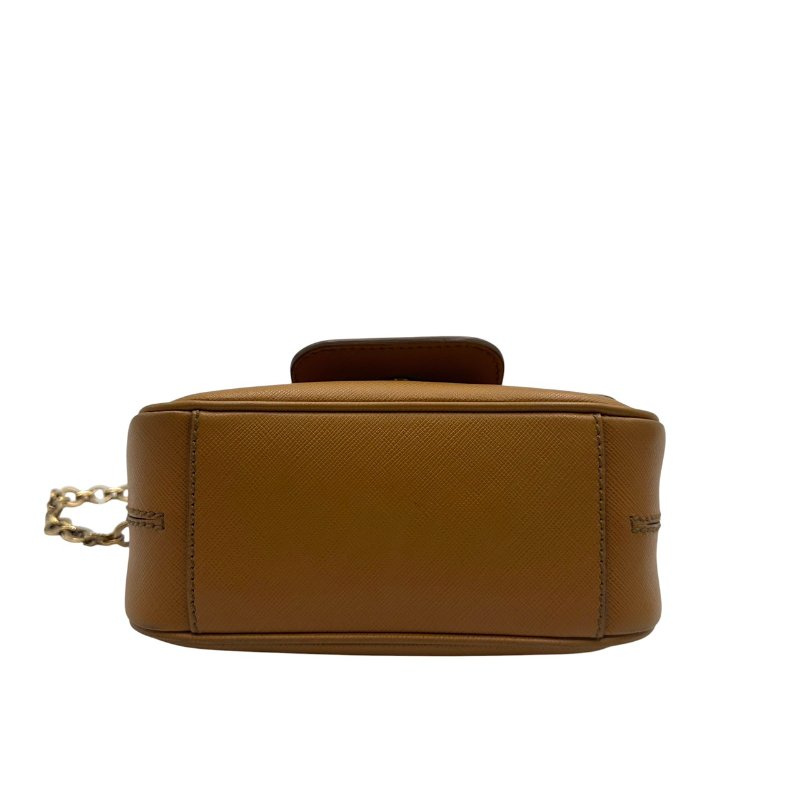 【美收精品】Ferragamo 黃色皮革肩背包C-508【隔月月中將轉賣至日本 上架期限30天】-4