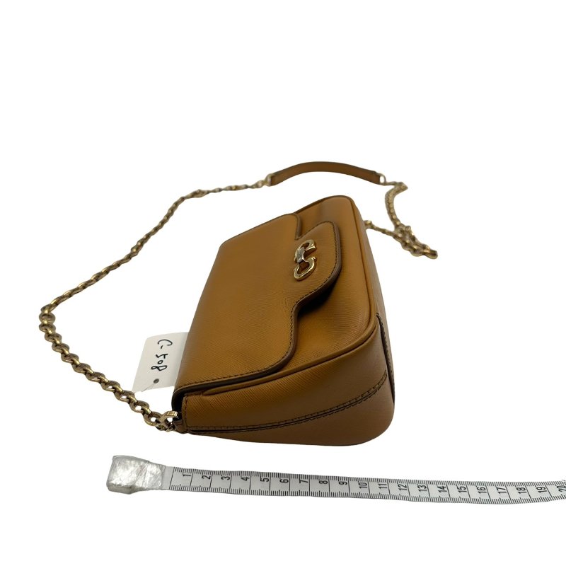 【美收精品】Ferragamo 黃色皮革肩背包C-508【隔月月中將轉賣至日本 上架期限30天】-16