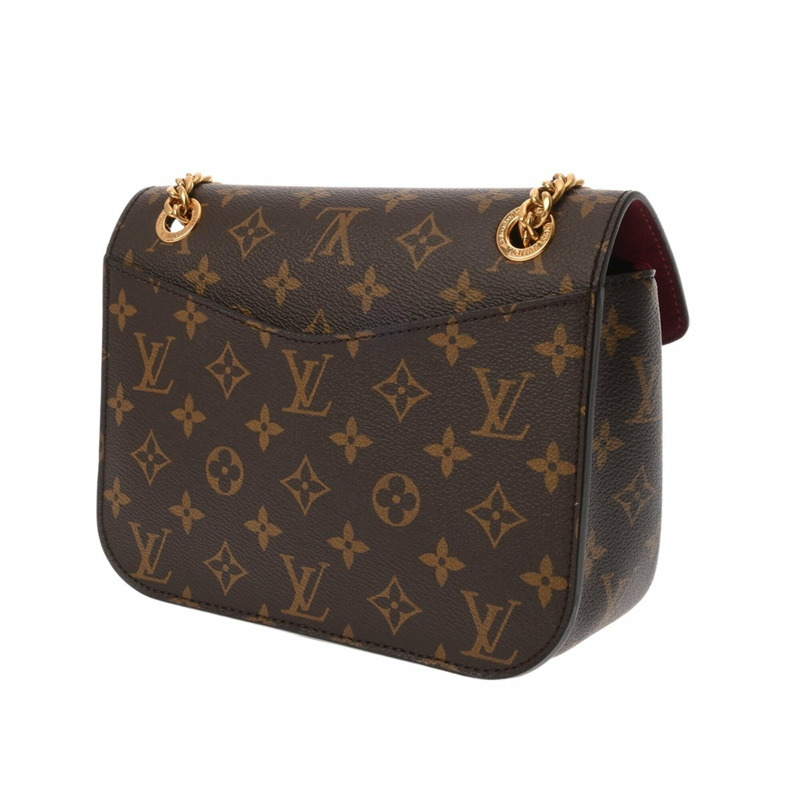 路易威登 (LOUIS VUITTON) Monogram Passy棕色女士帆布肩背包 A級二手 Ginzo-2