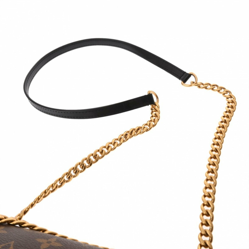 路易威登 (LOUIS VUITTON) Monogram Passy棕色女士帆布肩背包 A級二手 Ginzo-4