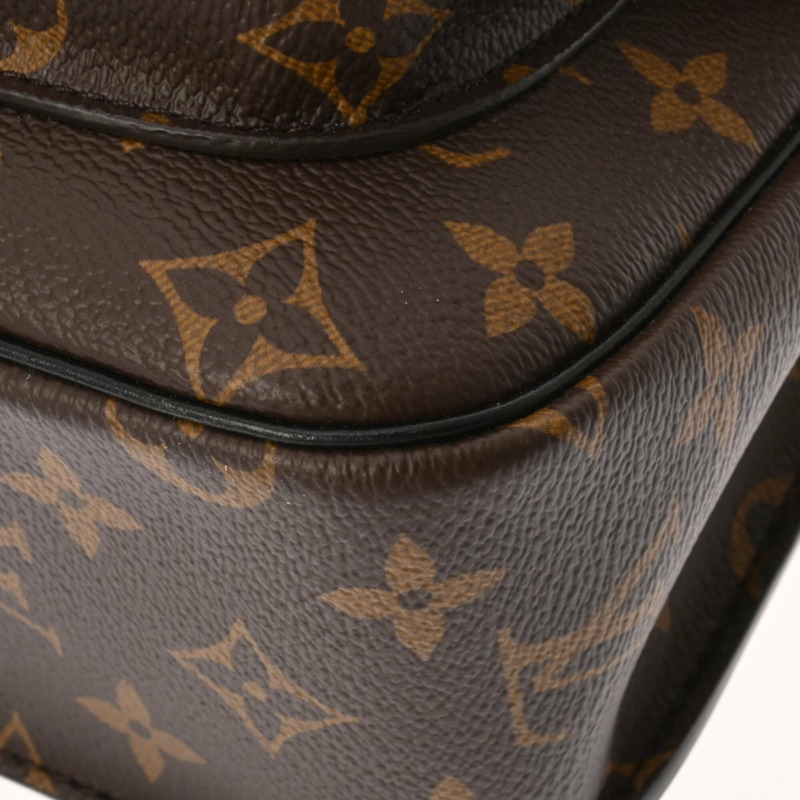 路易威登 (LOUIS VUITTON) Monogram Passy棕色女士帆布肩背包 A級二手 Ginzo-6