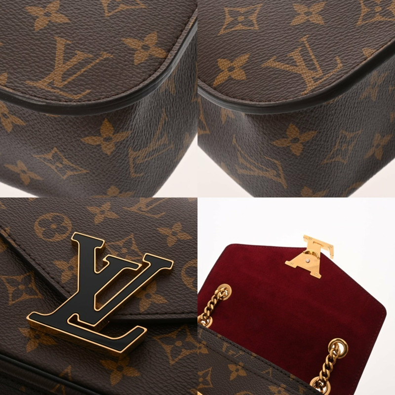 路易威登 (LOUIS VUITTON) Monogram Passy棕色女士帆布肩背包 A級二手 Ginzo-8