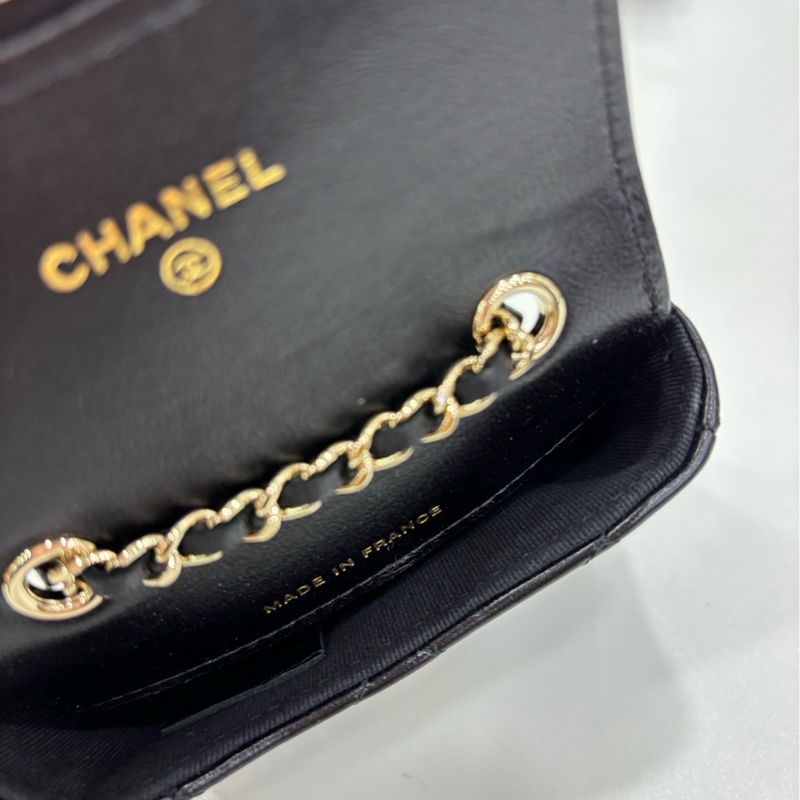 Chanel 香奈兒 蝴蝶結mini bag 腰包/可當短斜背包 31開 蝴蝶結很特別 仙女拍照超出片-5