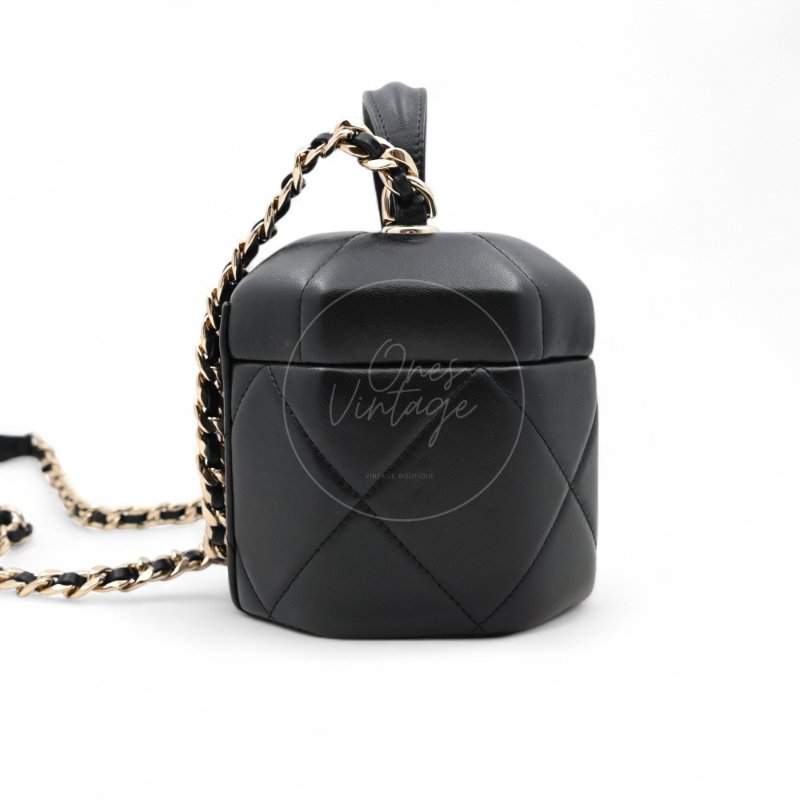 中古 Chanel 香奈兒 2020年代 CC 化妝箱手提包/斜背包-1
