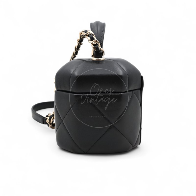 中古 Chanel 香奈兒 2020年代 CC 化妝箱手提包/斜背包-2