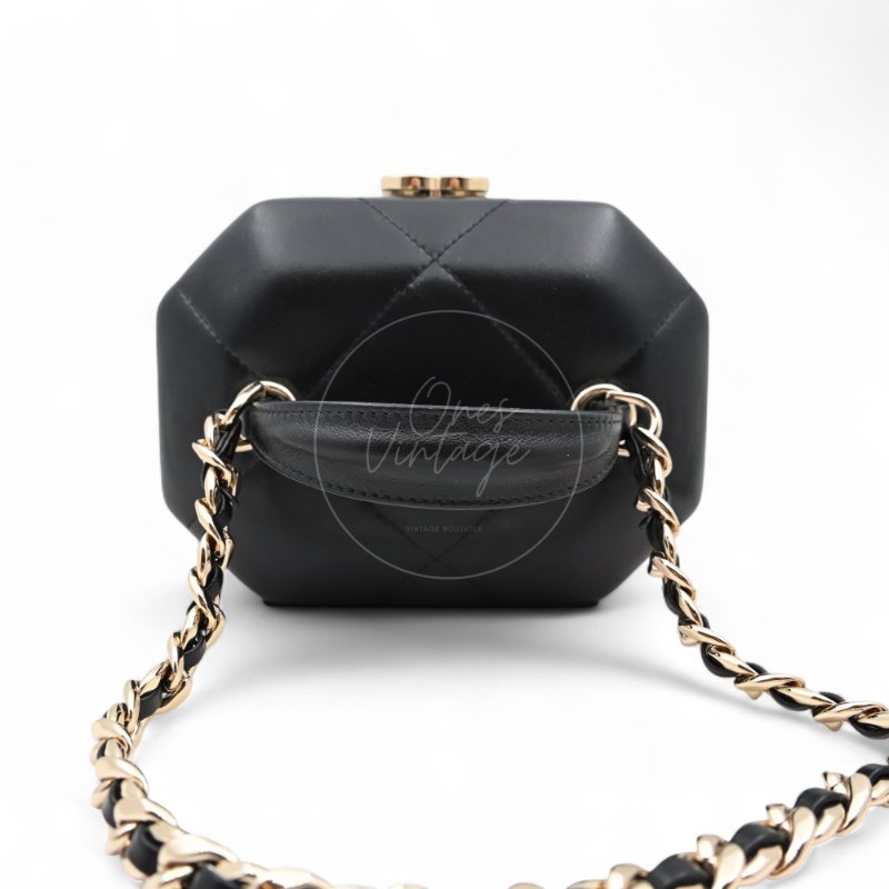 中古 Chanel 香奈兒 2020年代 CC 化妝箱手提包/斜背包-3