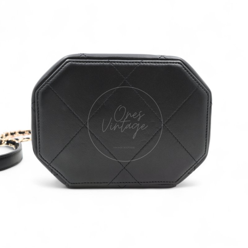 中古 Chanel 香奈兒 2020年代 CC 化妝箱手提包/斜背包-7