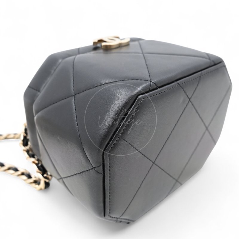 中古 Chanel 香奈兒 2020年代 CC 化妝箱手提包/斜背包-12