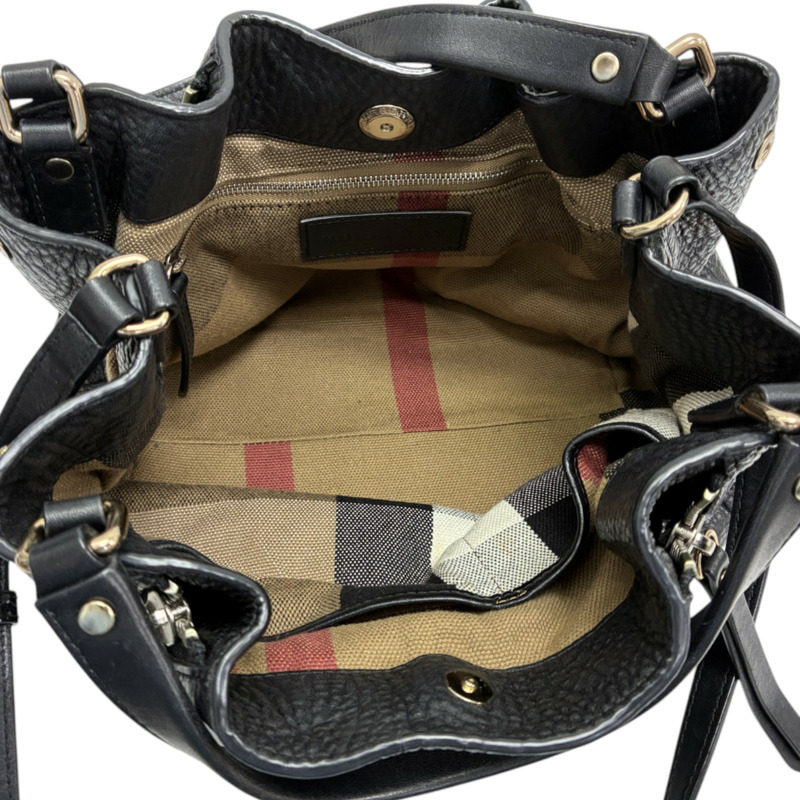 黑色 牛皮 Maidstone 兩用包【BURBERRY 巴寶莉】 3963675-2