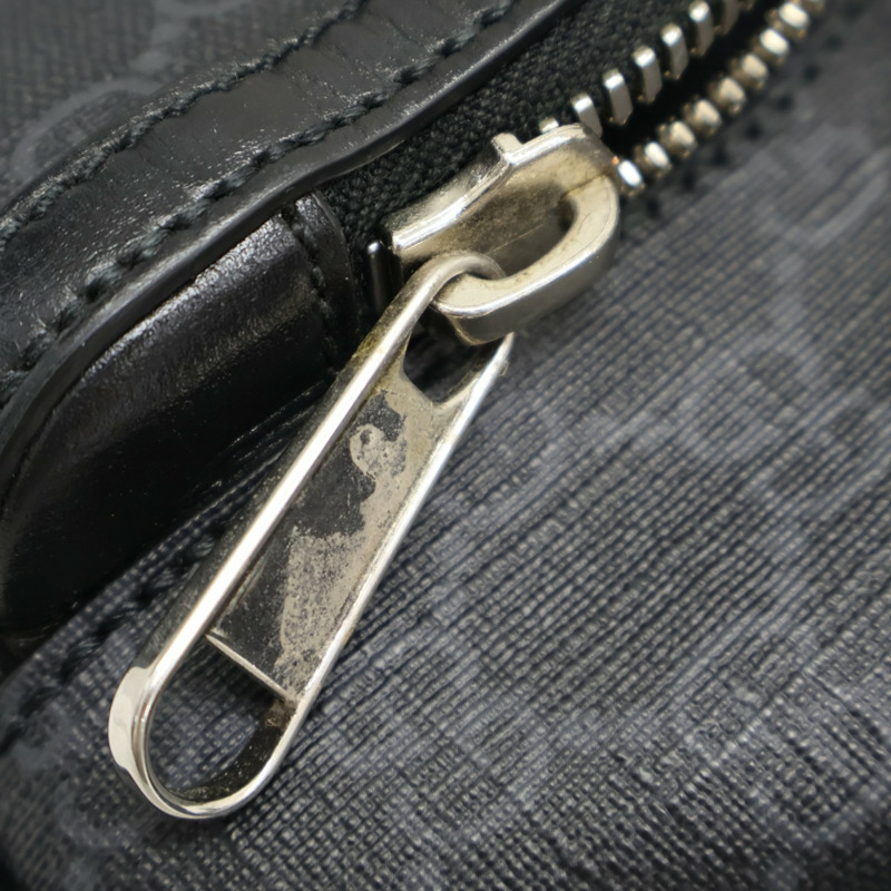 黑色 GG Supreme帆布 腰包【GUCCI 古馳】 733240-5