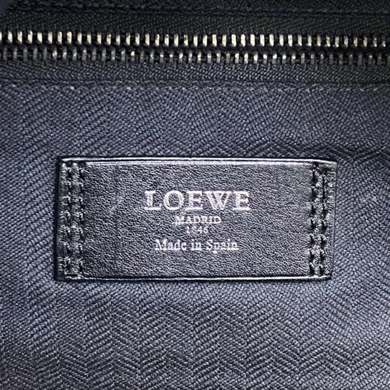 棕色 絨面革 Origami Cubo 兩用包【LOEWE 羅威】-7