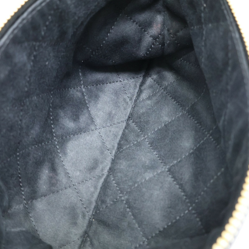 黑色 菱格紋 牛皮 22中號 肩背包【CHANEL 香奈兒】 AS3261-5