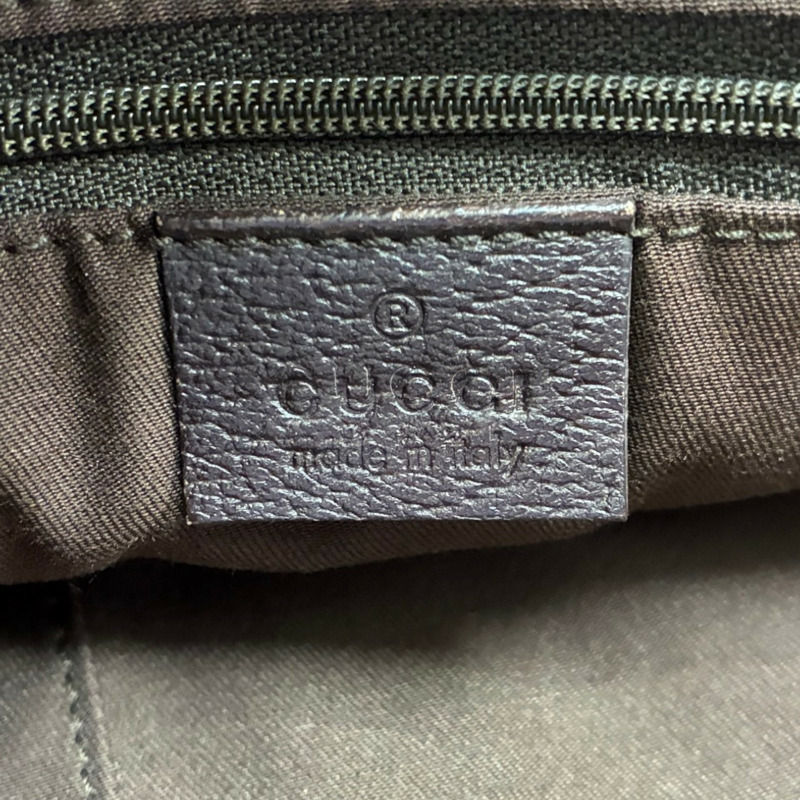 棕色 GG 帆布 肩背包【GUCCI 古馳】 130736-3