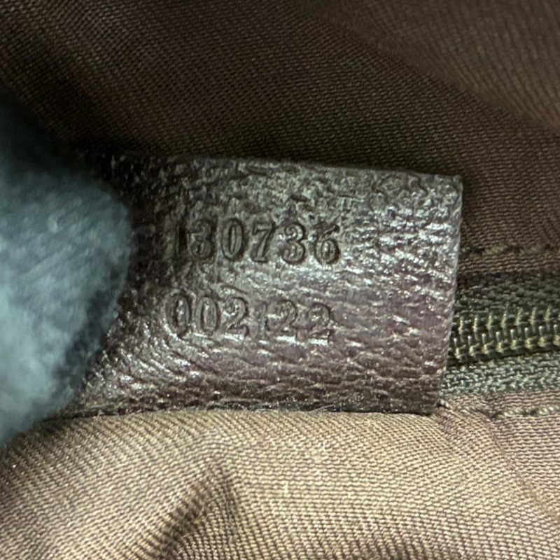 棕色 GG 帆布 肩背包【GUCCI 古馳】 130736-4