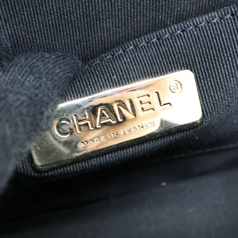 黑色羊皮 Vanity 鍊帶 肩背包【CHANEL 香奈兒】 AS2877-4