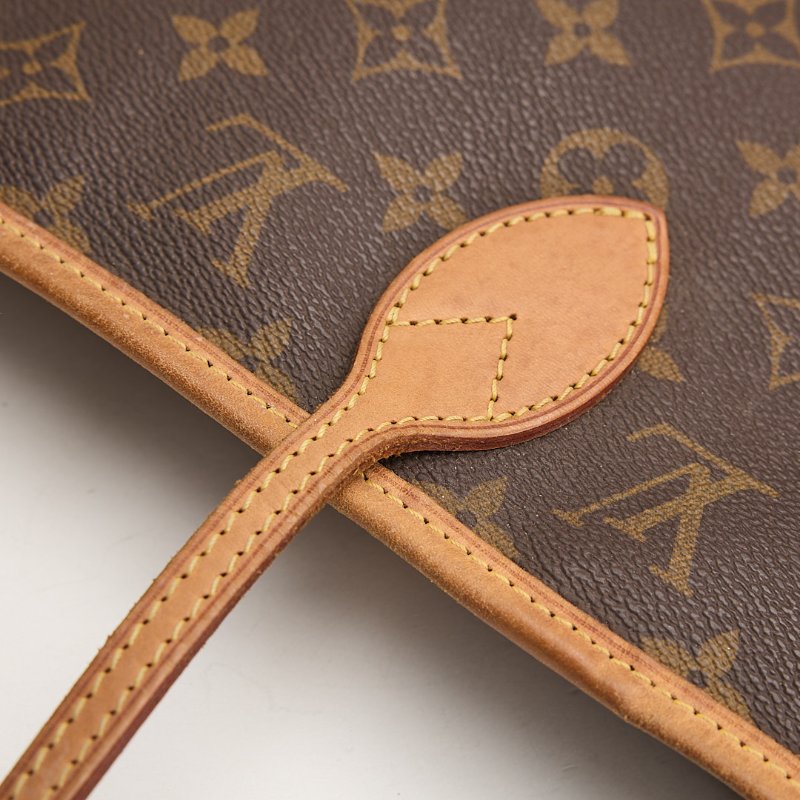 二手Lv neverfull mm老花托特包-4