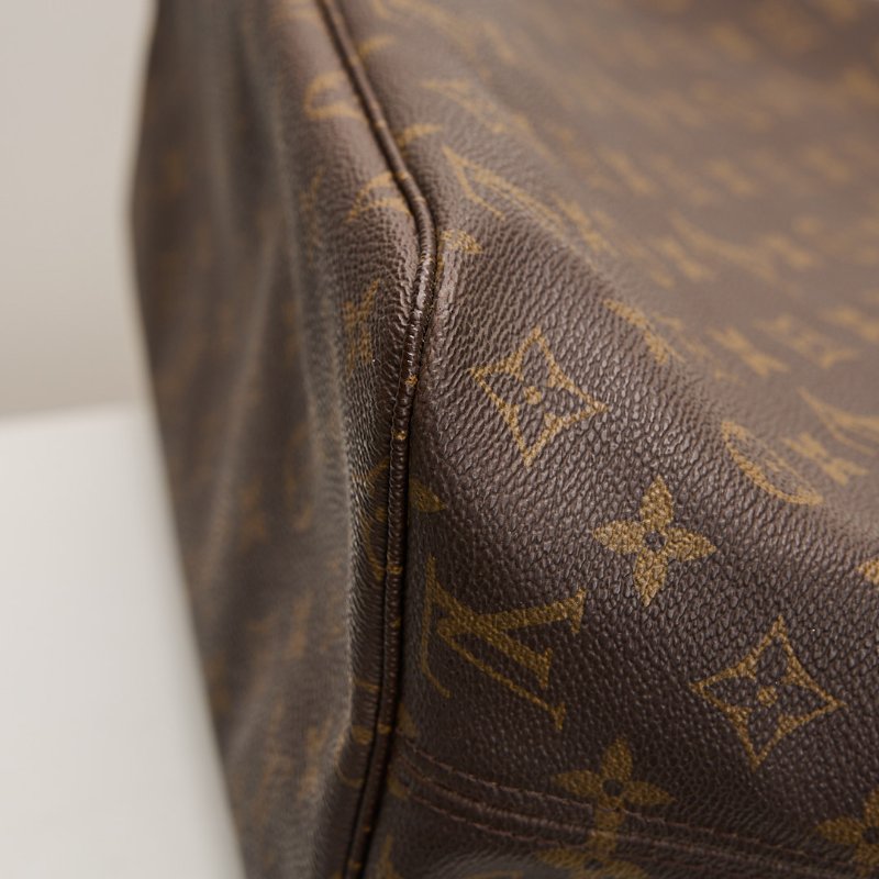 二手Lv neverfull mm老花托特包-11