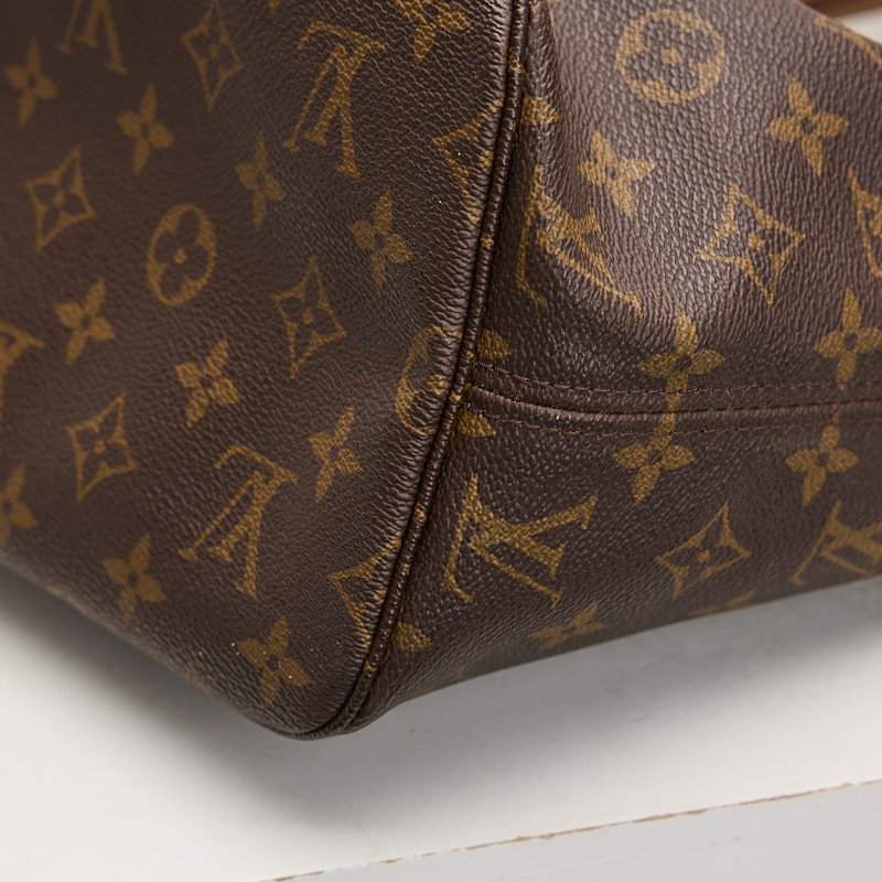 二手Lv neverfull mm老花托特包-17
