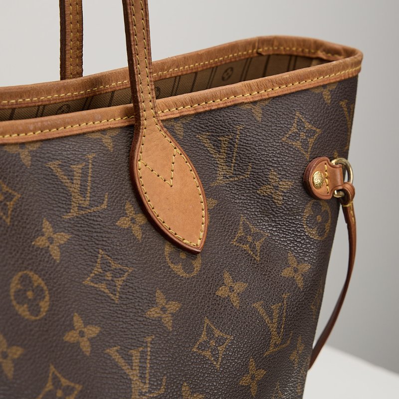 二手Lv neverfull mm老花托特包-20