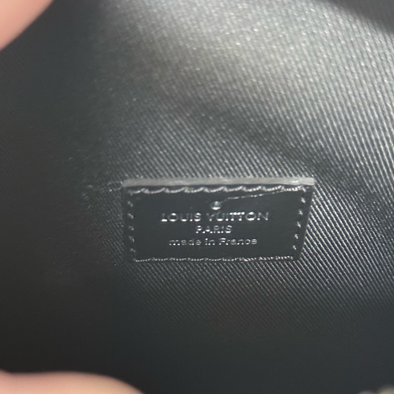 LV Louis Vuitton Soft Trunk Eclipse 黑灰老花斜背包✨👍-5
