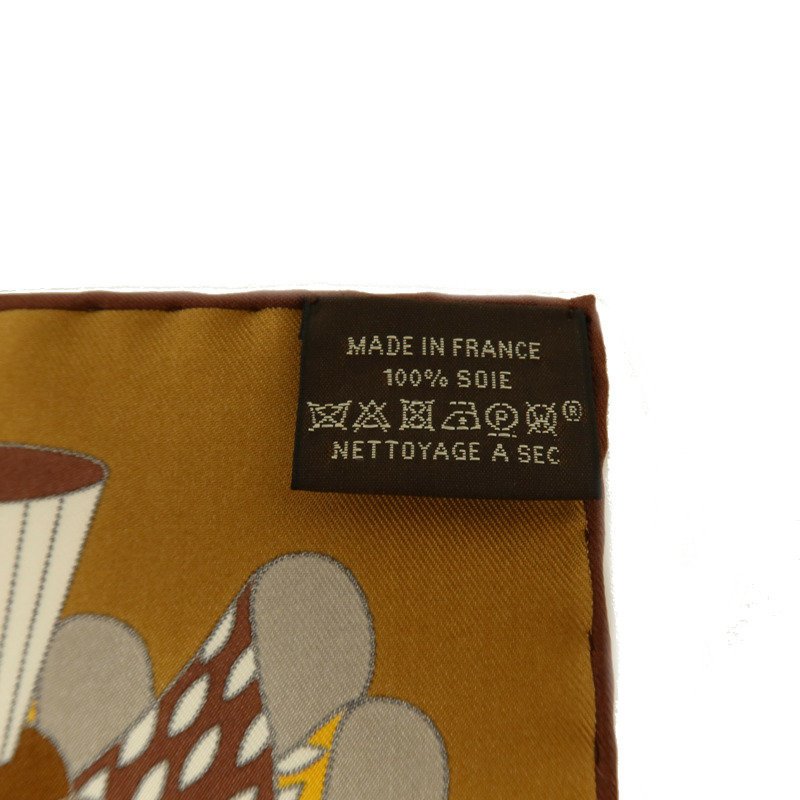 HERMES 絲質Scarf 90x90cm絲巾-7