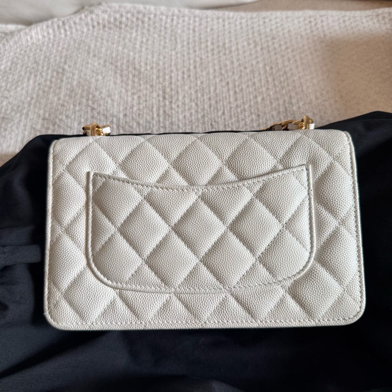 CHANEL香奈兒白金23B 雙層 WOC手包、單肩包-1