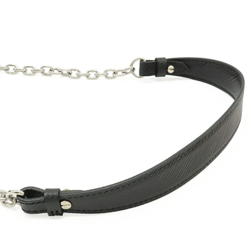 路易威登 Epi Twist MM 單背包,鏈條條款,黑色(缺鏡子)M50282-5