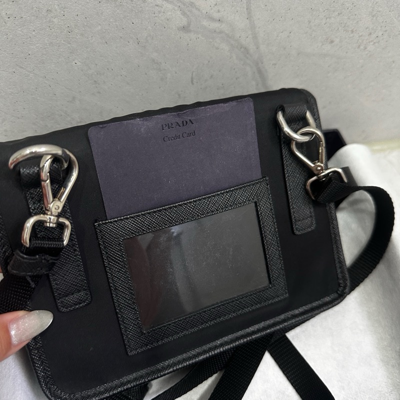 prada 尼龍側背小包 9成新-3