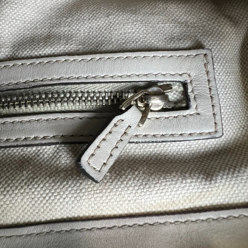 GUCCI 257063 灰色牛皮壓紋肩背包-12