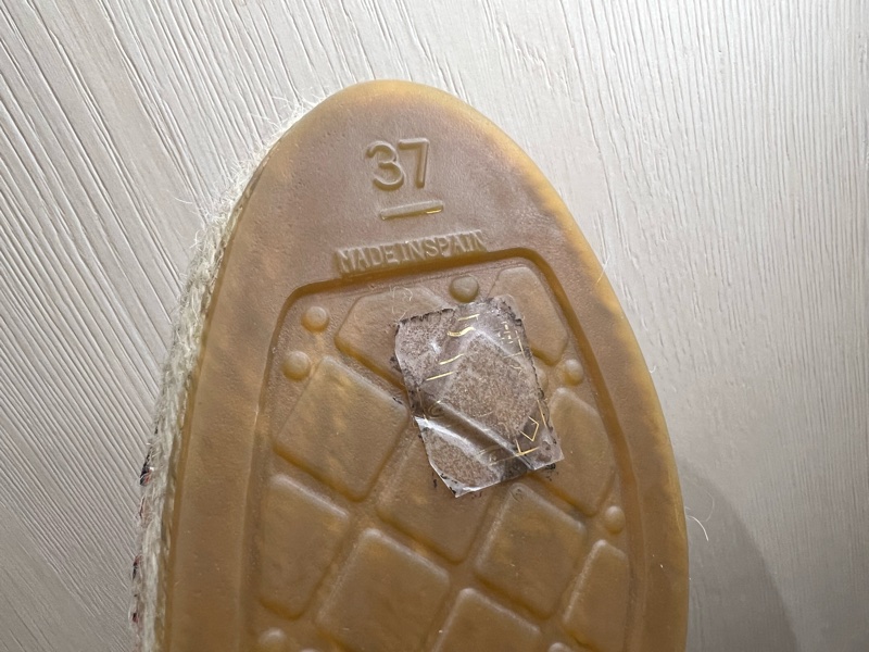 Chanel 格紋漁夫鞋 鉛筆鞋（9.5新）-8