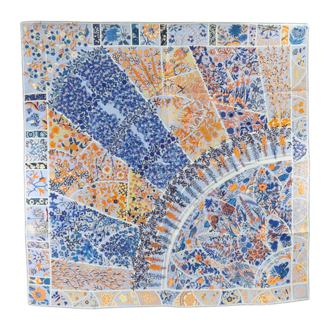 HERMES 絲質Scarf 90x90cm絲巾