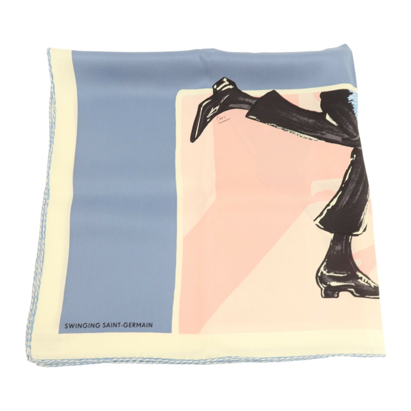HERMES 絲質Scarf 65x65cm絲巾-4