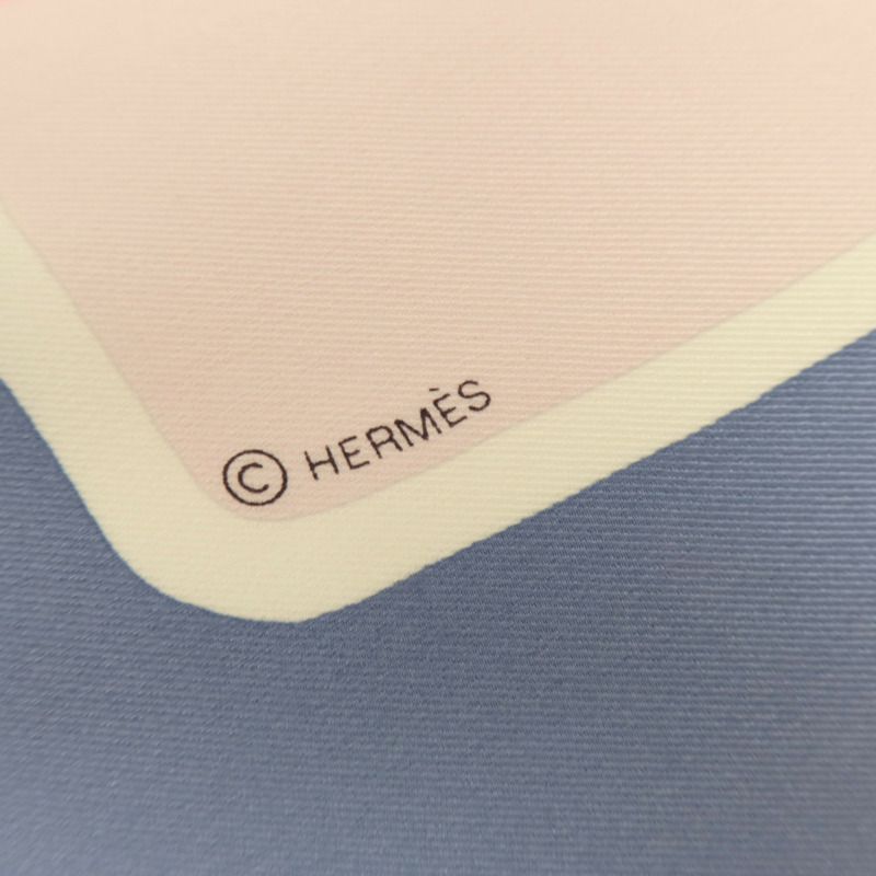 HERMES 絲質Scarf 65x65cm絲巾-6