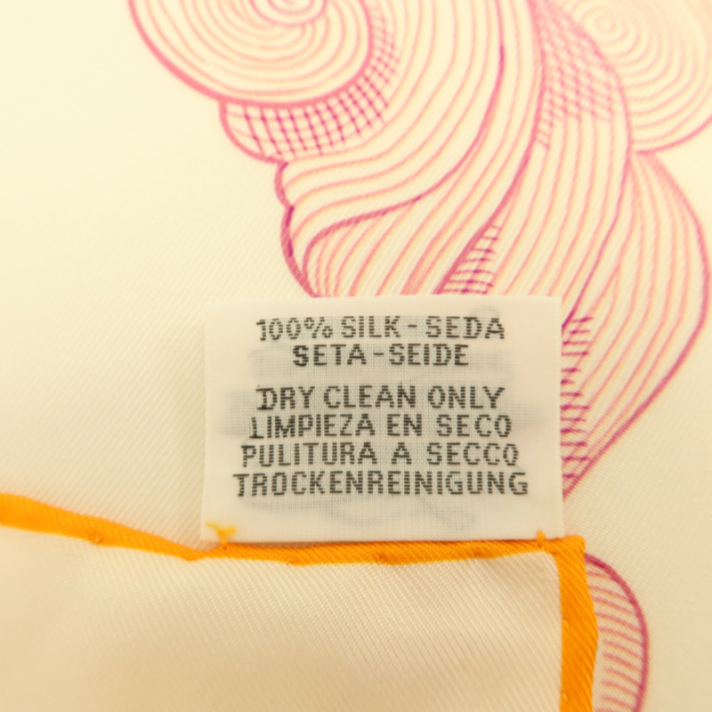 HERMES 絲質Scarf 90x90cm絲巾-8