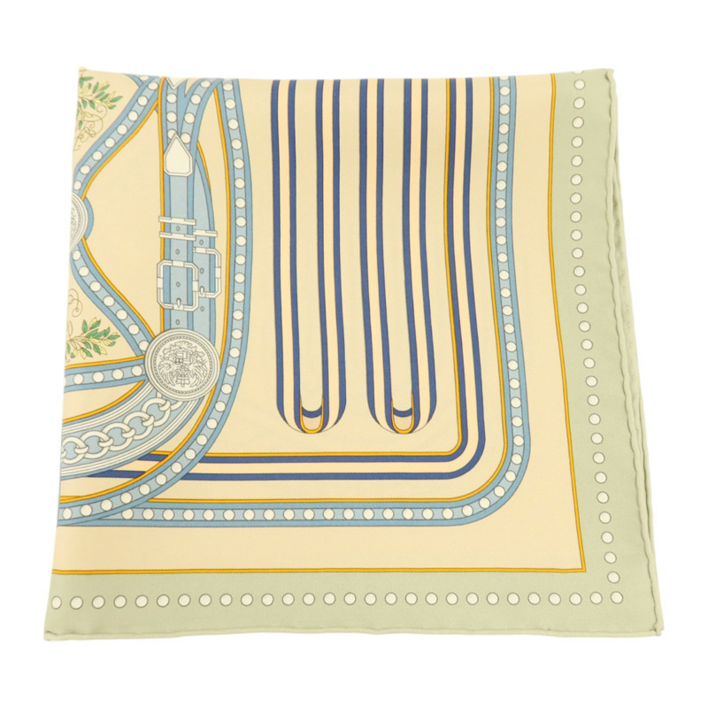 HERMES 絲質Scarf 42x42cm絲巾-4