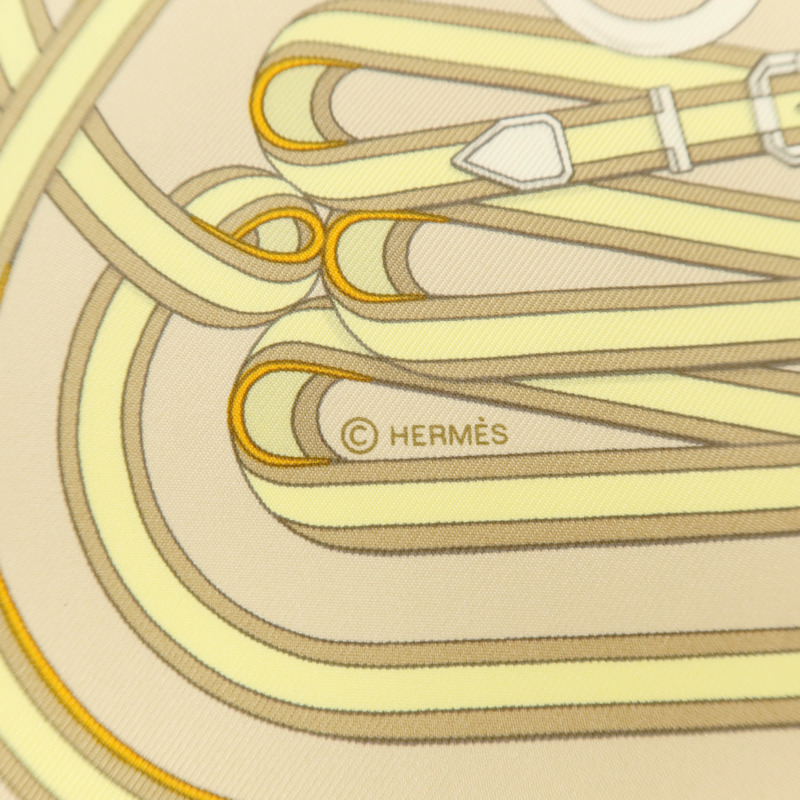 HERMES 絲質Scarf 42x42cm絲巾-6
